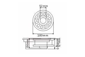 噴泉水底燈規(guī)格圖